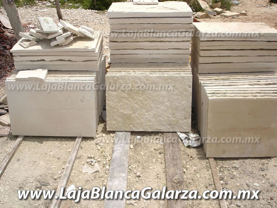 Loseta de Piedra Laja Blanca Galarza a Buen Precio